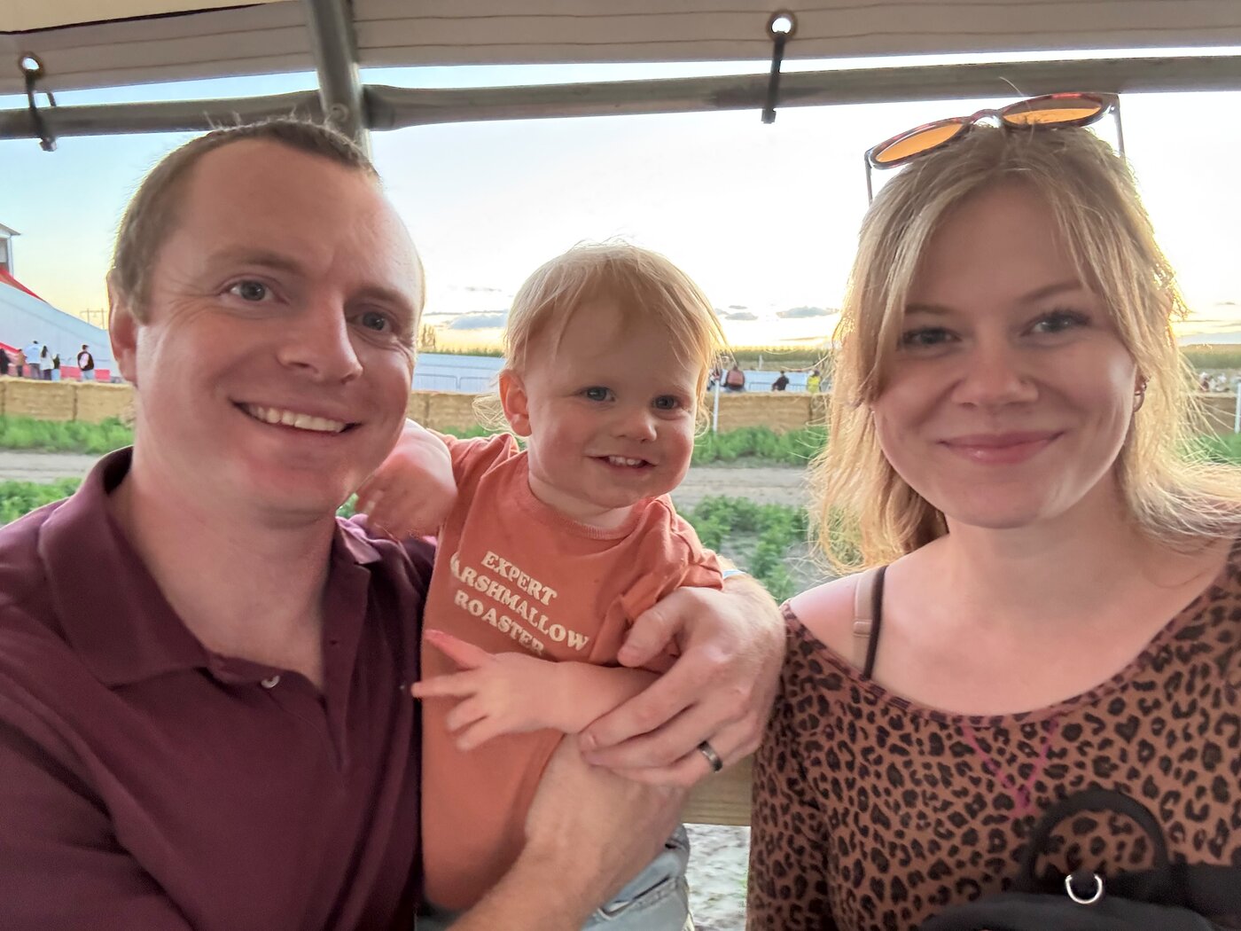 Todd Anderson with his family